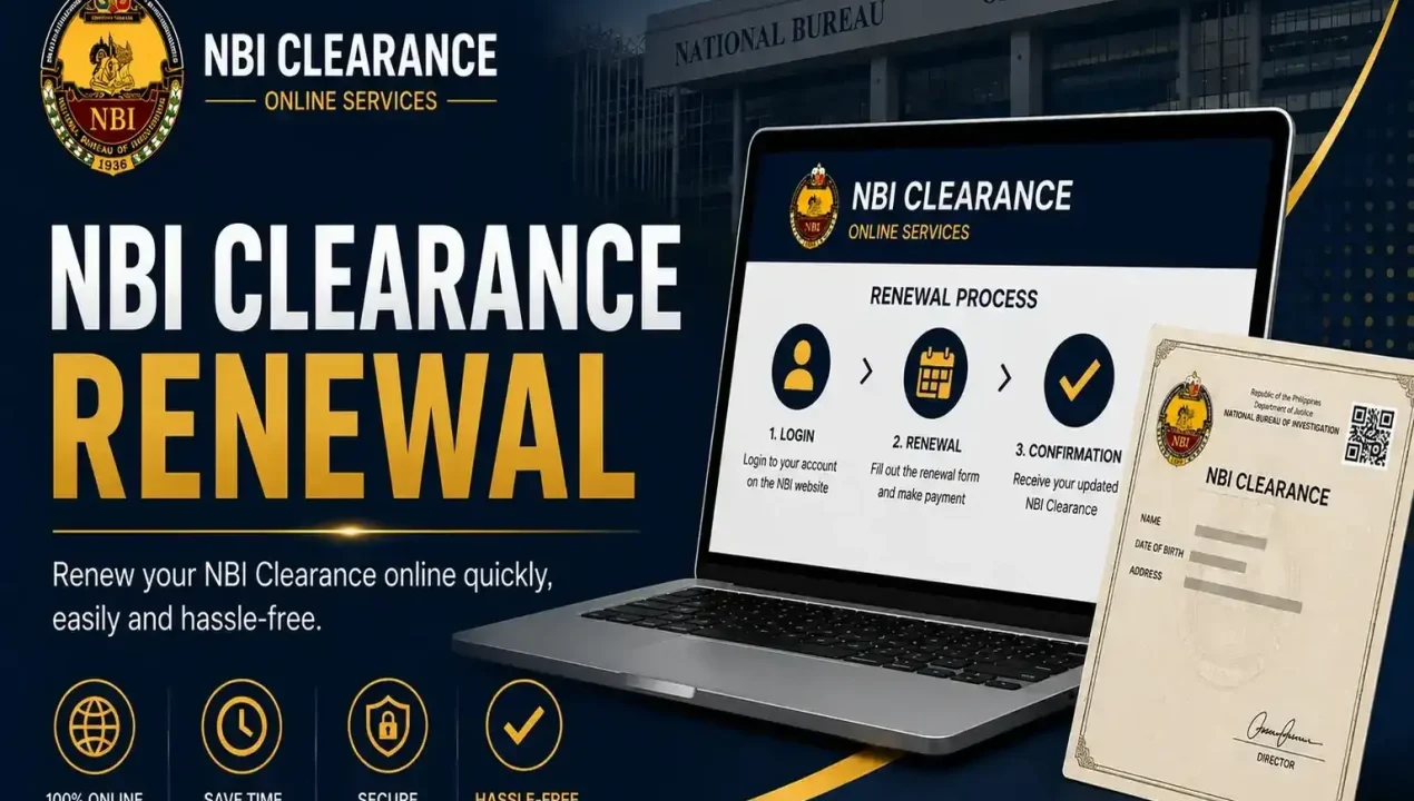 Feature of NBI Clearance renewal